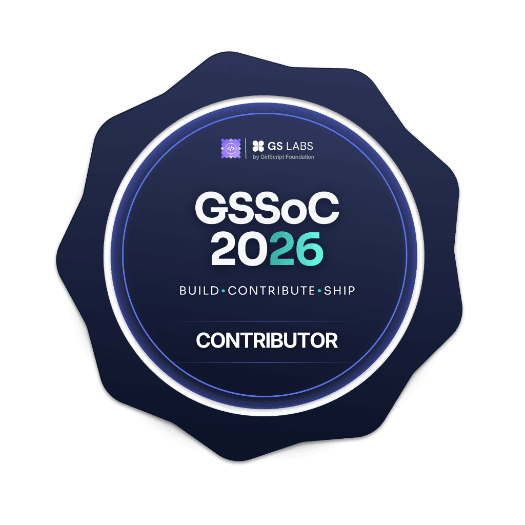 GSSoC Badge